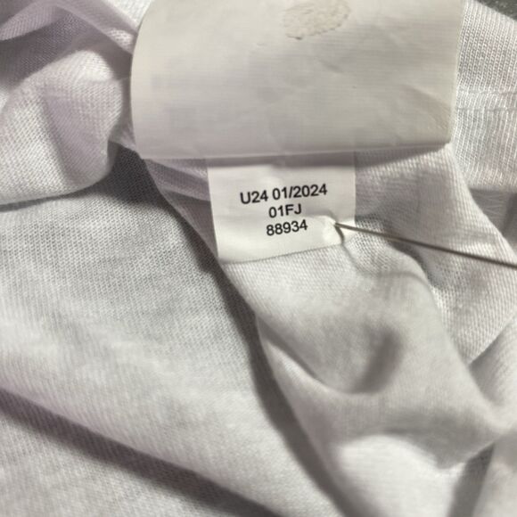 Team USA Olympics Cropped T-Shirt Let The Games Begin Womens Size M White - Picture 10 of 10